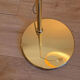 Brass e-reader floor lamp