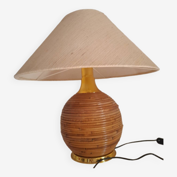 Rattan lamp