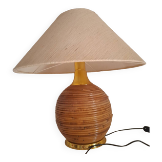 Rattan lamp