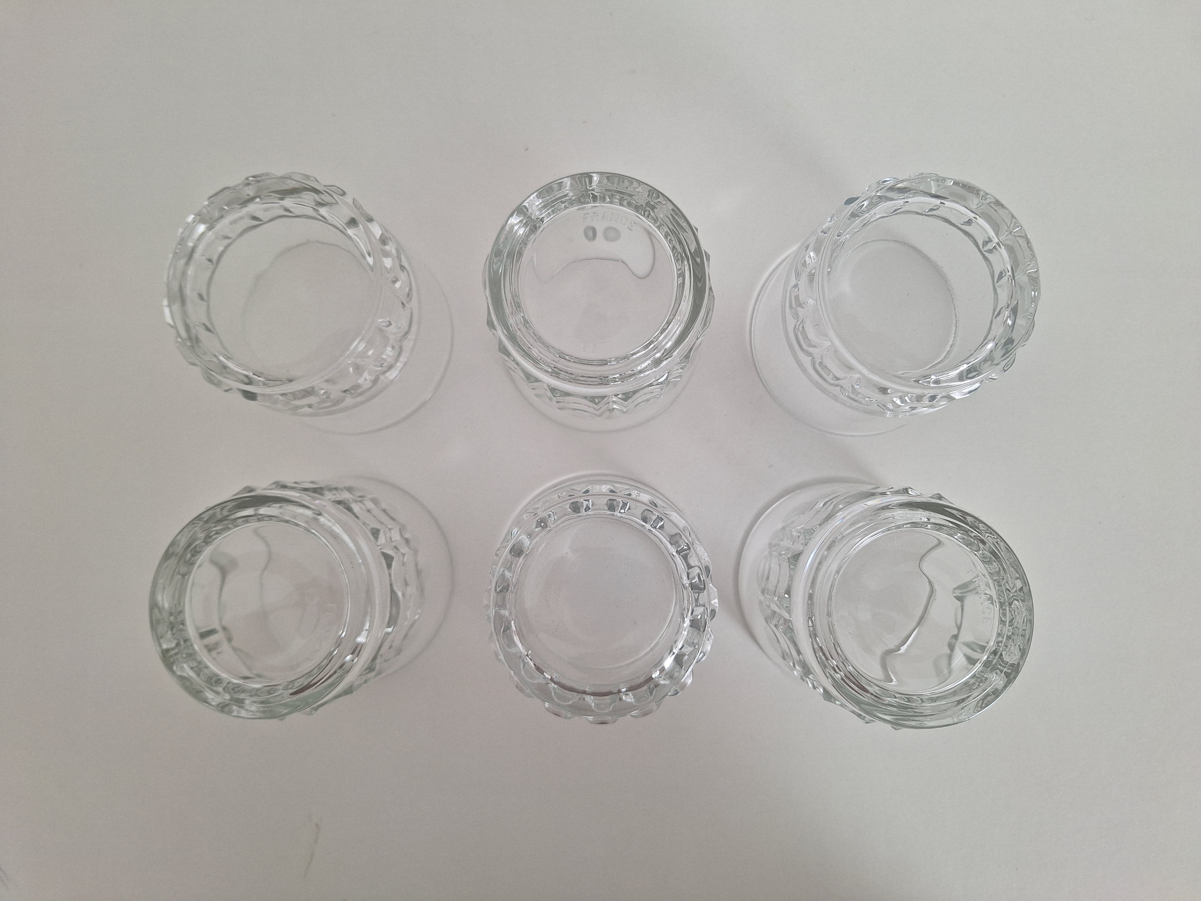 Art deco whiskey glasses