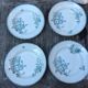 Series 6 tablespoons Plate Iron Earth