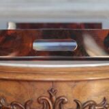 Plateau Maison Mercier imitant l'écaille de tortue, années 70