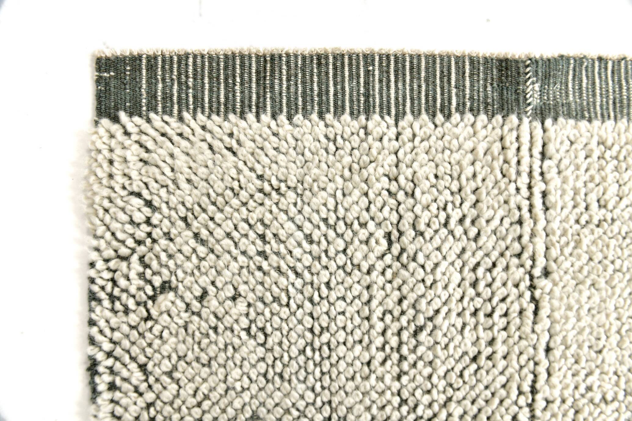 8x10 Kilim Rug, 8x10 Gray & Beige Contemporary Kilim Rug, 253x303Cm