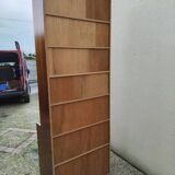 Vintage Scandinavian school teak bookcase