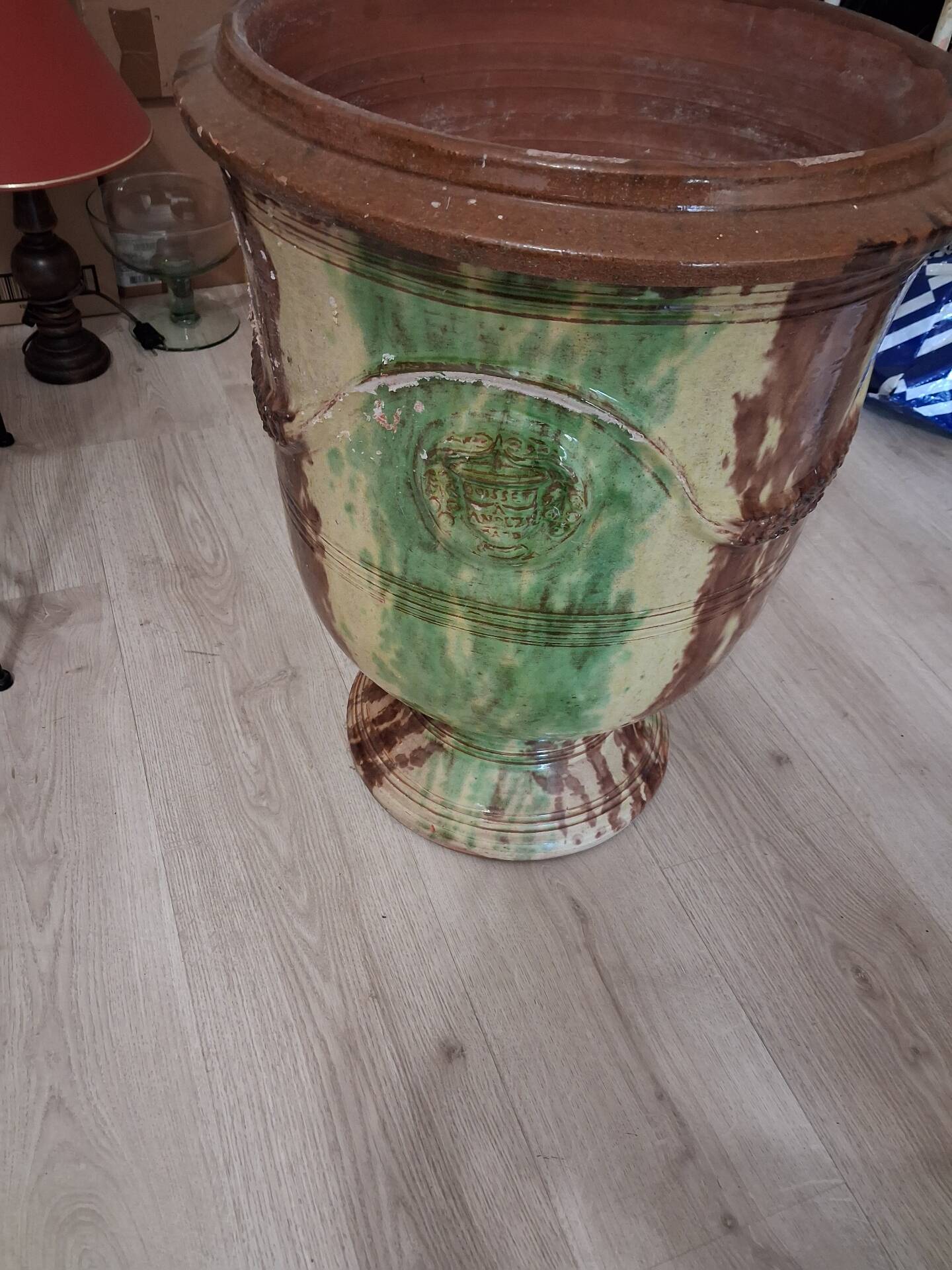 Rare 19th-century D'Anduze vase.