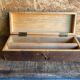 Antique Writing Desk Set Vintage Wooden Storage Box #D89