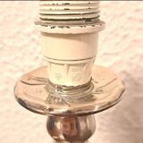 Silver table lamp