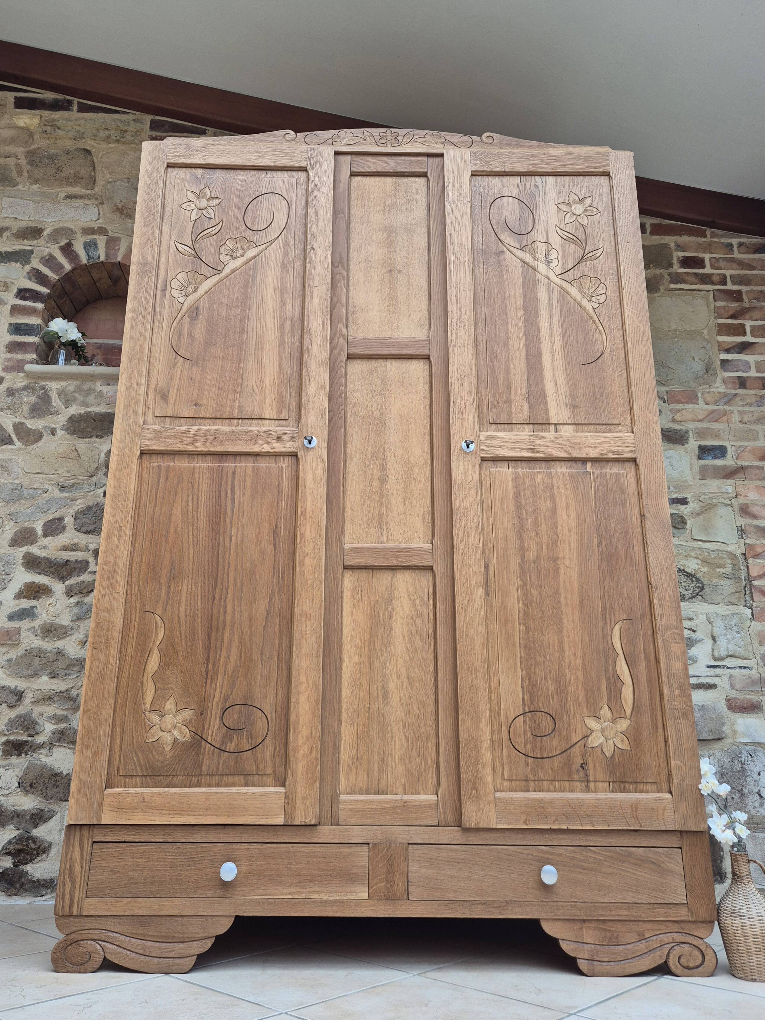 Parisian Art Deco wardrobe