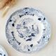 Set of 2 flat plates Petrus Regout, Timor