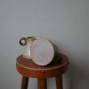 Pyrite stoneware mugs Jean-Pierre Prudhomme artisanal ceramics brutalist countryside decoration