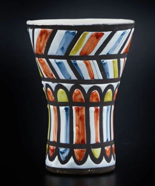 Vase coloré