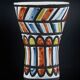Vase coloré