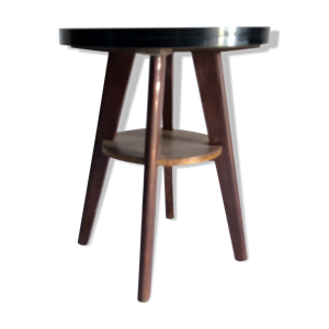 Guéridon bois et formica