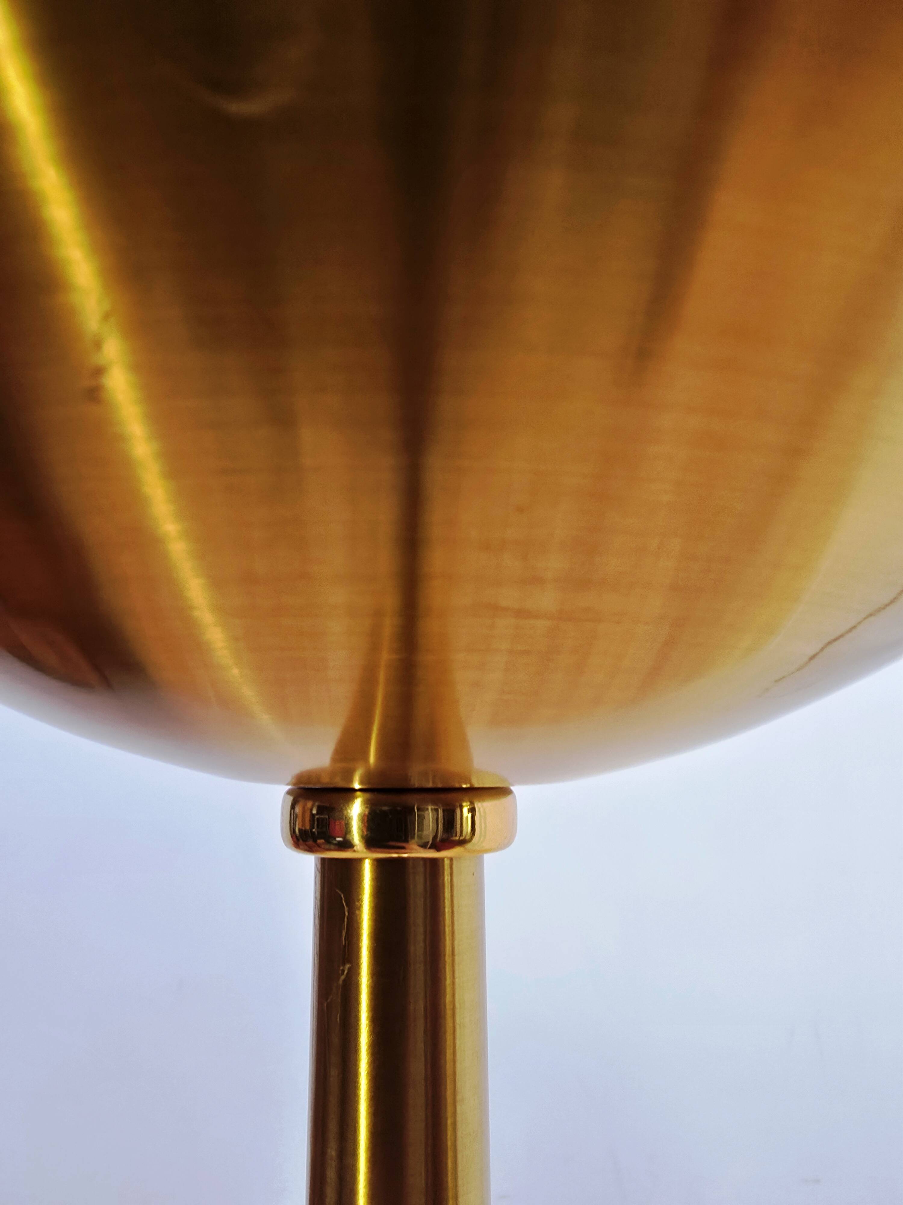 Vintage brass floor lamp