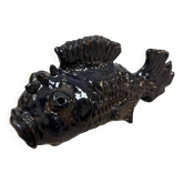 Fish "Marcel" handmade in glazed terracotta