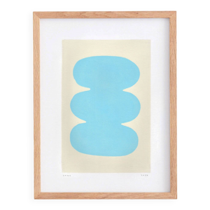 Peinture abstraite 30x40 - clair