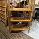 Bamboo standing shelf from the 60s