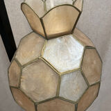 Vintage suspension in mother-of-pearl and brass