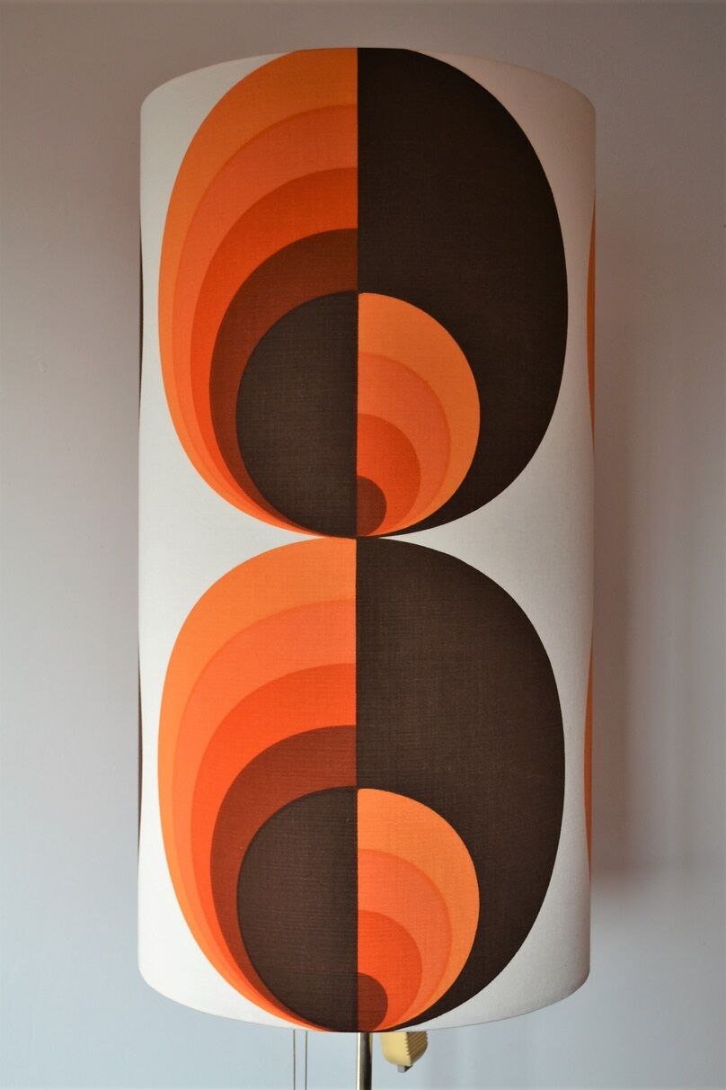 Lamppost sliding psychedelic 70s vintage