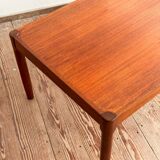 Grande table basse en teck danoise, design années 60