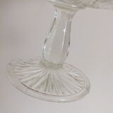 Moulded glass fruit display cup 40s