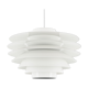 White verona lamp by svend middelboe for nordisk solar