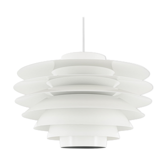 White verona lamp by svend middelboe for nordisk solar