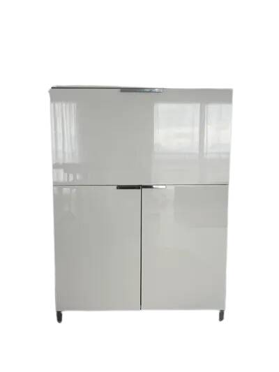 "Everywhere" white lacquered design secretary – Cinna