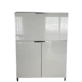 "Everywhere" white lacquered design secretary – Cinna