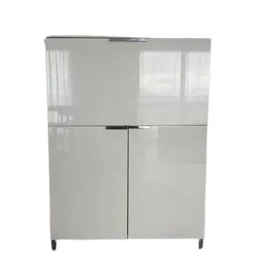 "Everywhere" white lacquered design secretary – Cinna