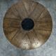Circular side table from the 1930s in the style of Jules LELEU.