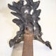 Pair of chimney tracks in bronze