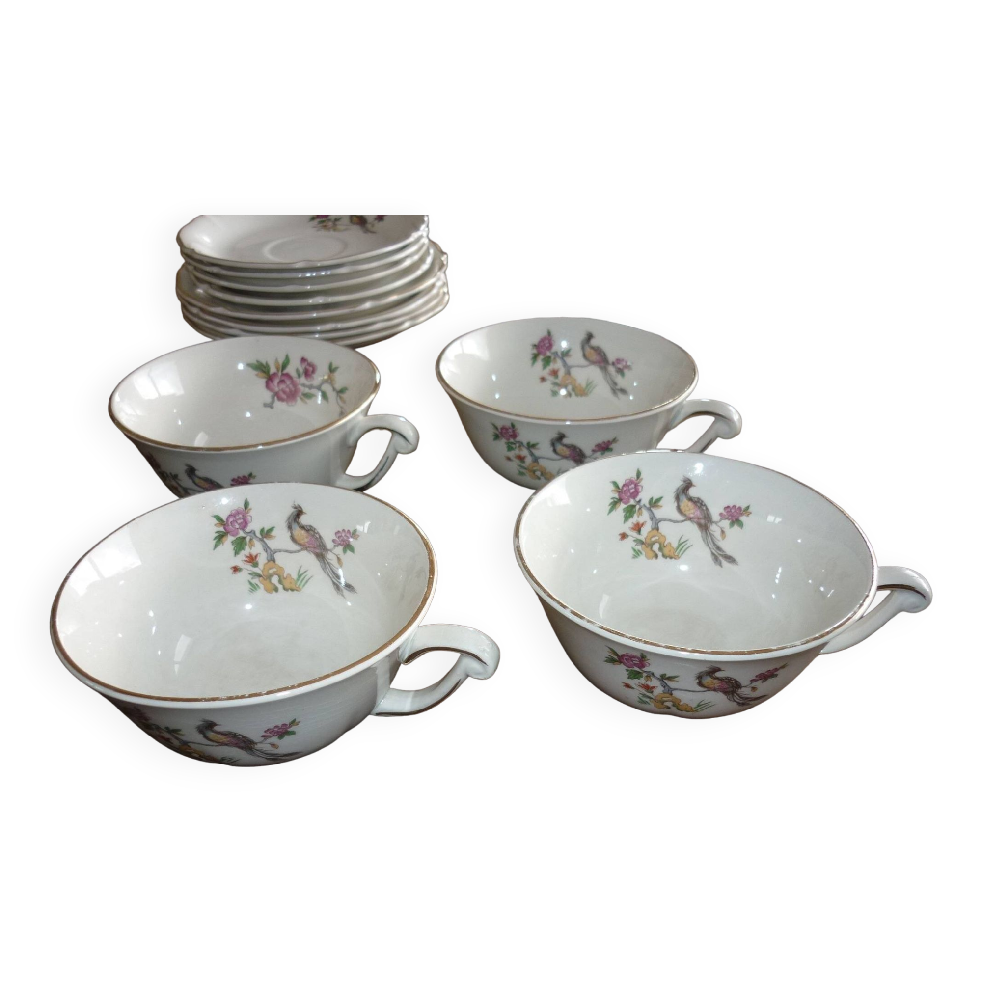 4 Phoenix ceramic lunches