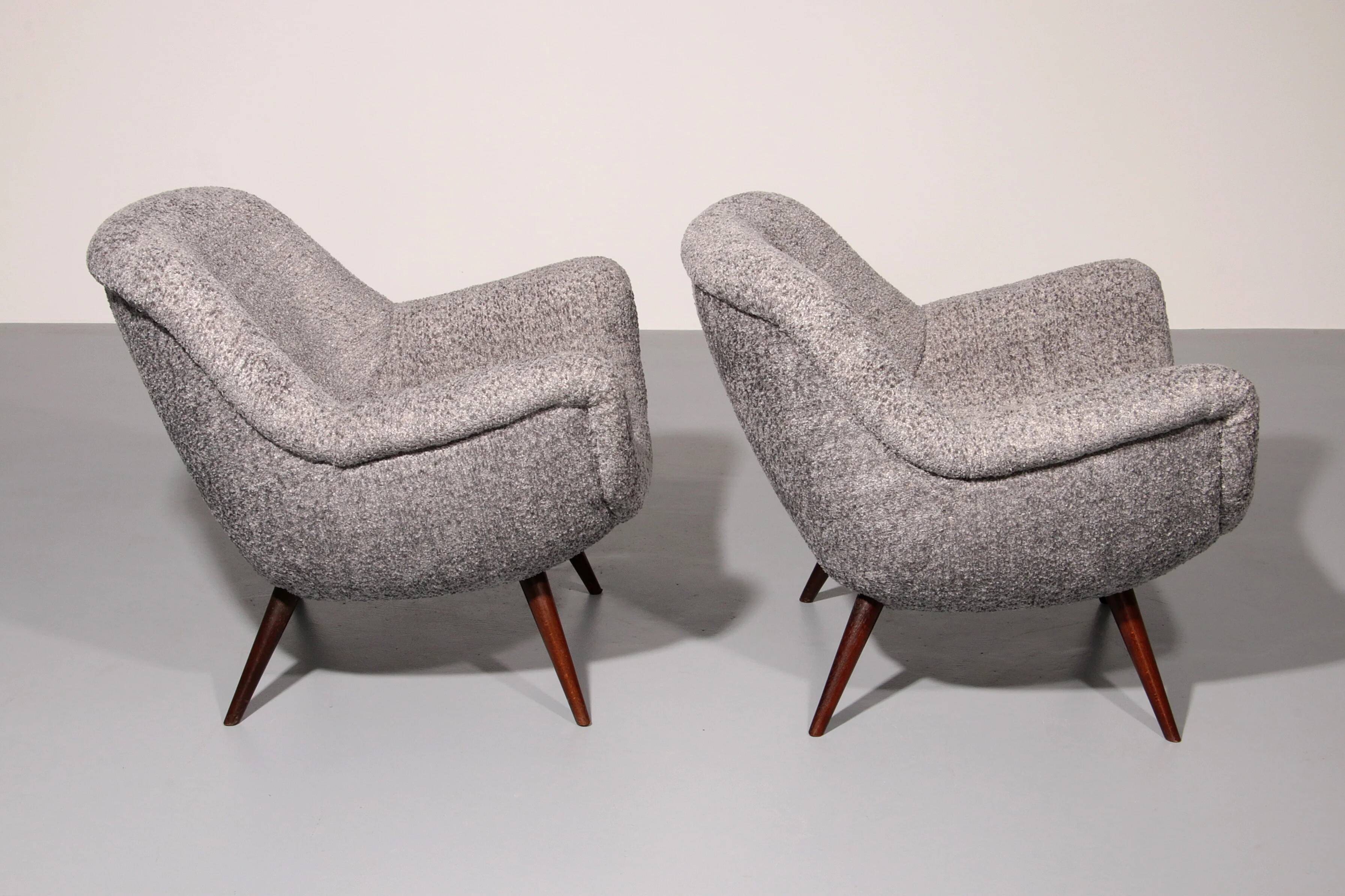 Fauteuils Gustav Bergmann de Lippe, Allemagne, 1960
