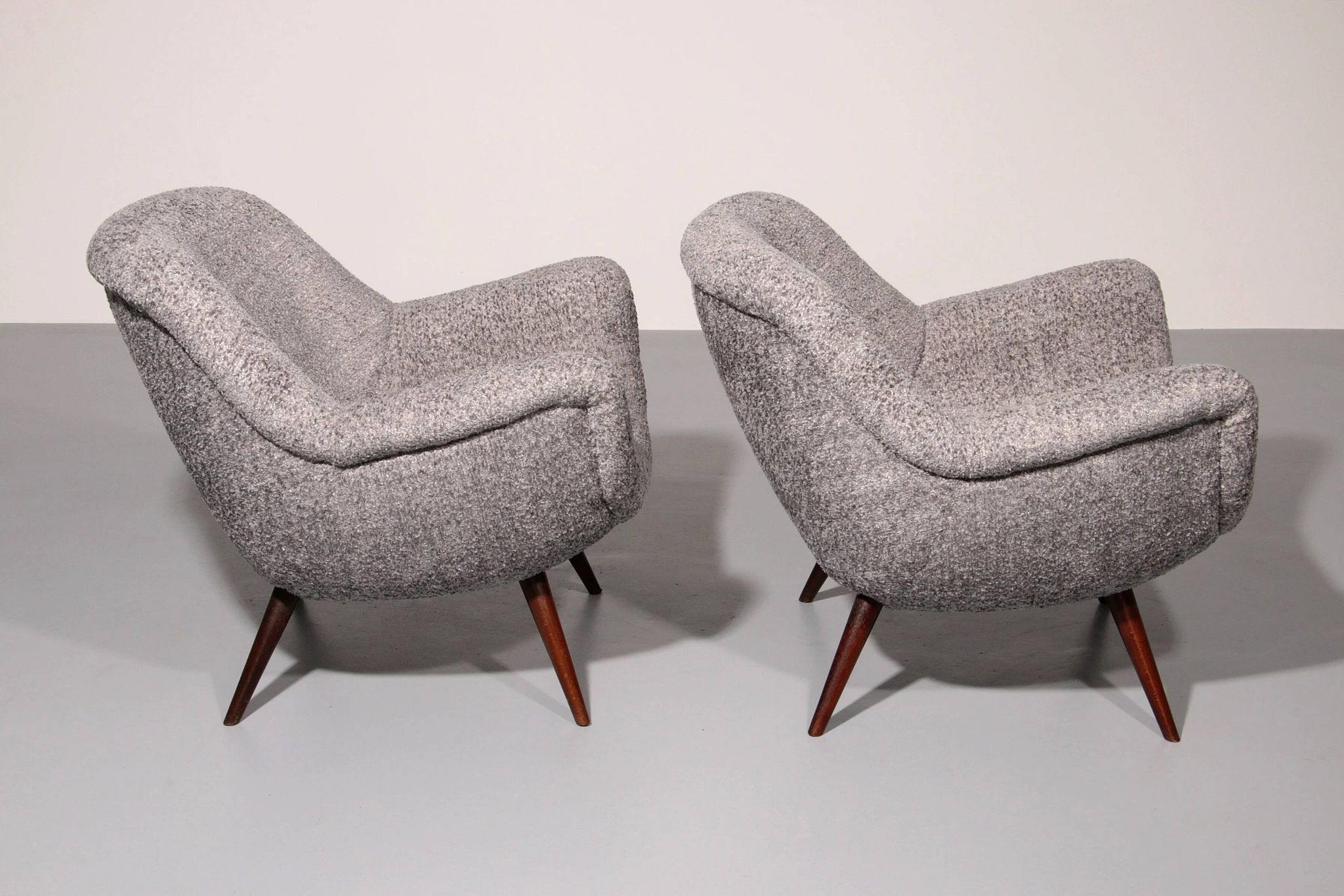 The Gustav Bergmann armchairs from Lippe, Germany 1960