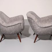 The Gustav Bergmann armchairs from Lippe, Germany 1960