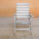 Vintage wooden folding garden chair