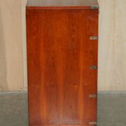 Vintage Military Campaign style chest of drawers in golden oak