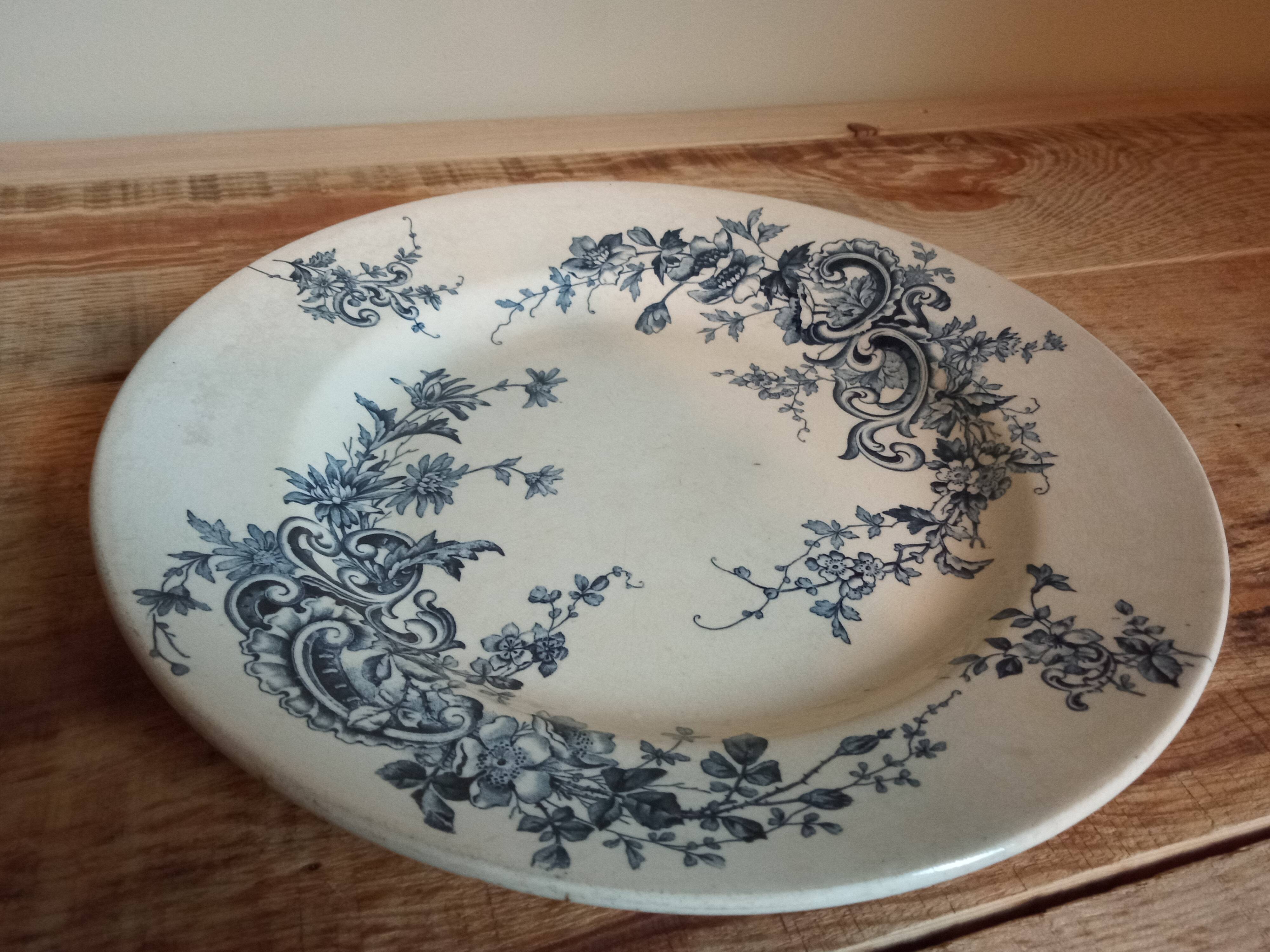 Plat de service Terre de Fer HB&Cie