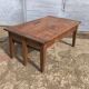 Table basse de ferme 1m19x53 cm ancienne rustique