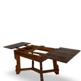 An Italian art deco extendable dining table, 1920s/1930s