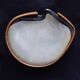 Caviar Dish Genuine Mother of Pearl Shell Knife & Teak Wood