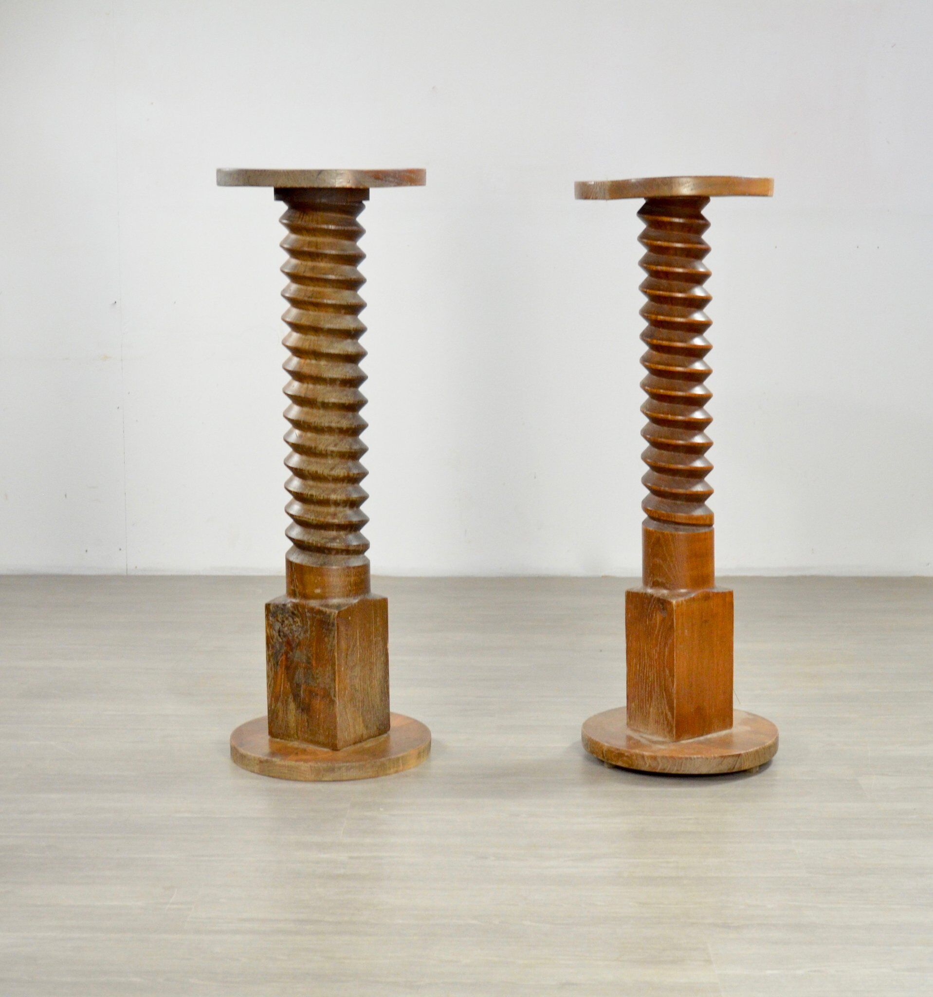 Pair of extra tables or Early 20th-century French picks