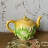 Vintage slip teapot