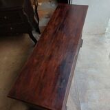 African living room furniture, handcrafted in Ivory Coast, made of solid wood