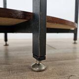 Scandinavian Teak Coffee Table with Adjustable Feet, 1960