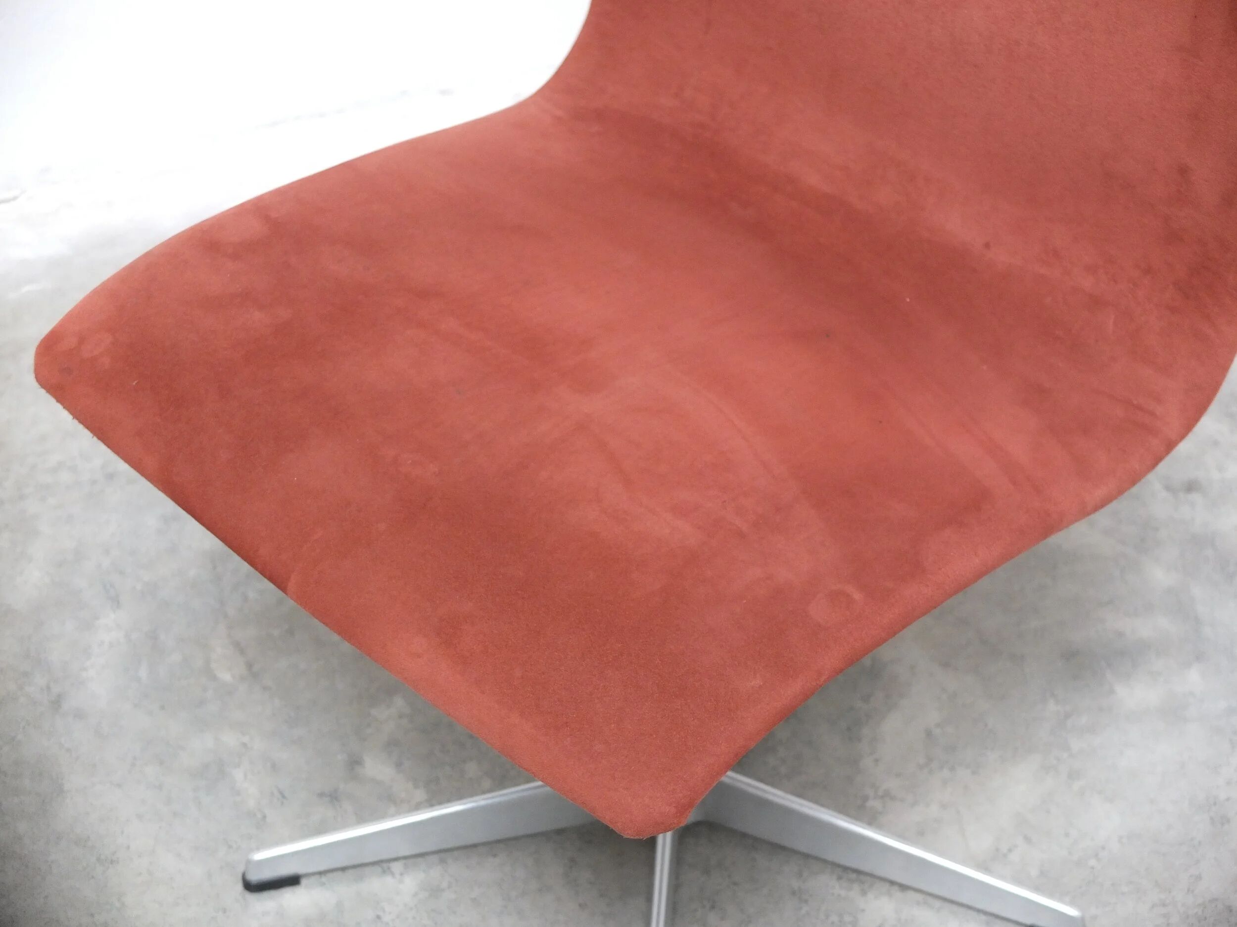 Early set of 4 'Oxford' swivel chairs by Arne Jacobsen for Fritz Hansen, 1966