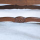 Banc en paille