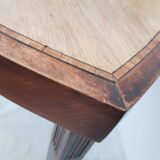 Stella triangular table, vintage, art deco