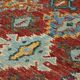 Handwoven Turkish Rustic 257 cm x 303 cm Multicolor Wool Carpet